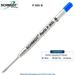 Schmidt P900 Blue 6-Pack F Parker-Style Ballpoint Refill 1.0mm Broad Tip Refill (SC58142)