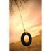 A Tire Swing Poster Print by Darren Greenwood 22 x 34 - Large