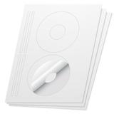OfficeSmartLabels Avary 5692 5697 5698 5931 8691 8692 8931 8942 Compatible DISC CD DVD Labels with Spine Labels for Laser & Inkjet Printers 2 per sheet White Matte 1000 Labels 500 Sheets