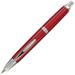 PILOT Vanishing Point Collection Refillable & Retractable Fountain Pen Red Barrel with Rhodium Accents Blue Ink Medium Nib (60244)