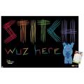 Disney Lilo and Stitch - Stitch Wuz Here Pride Wall Poster 14.725 x 22.375