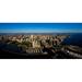 Aerial view of Chicago skyline and harbor Chicago Cook County Illinois USA Poster Print by Panoramic Images (15 x 7)
