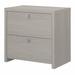 Echo 2 Drawer Lateral File Cabinet in Gray Sand - Engineered Wood