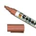 Cohas Liquid Chalk Wet Erase Marker Bullet and Chisel Tip Caramel