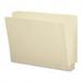 Smead Shelf-Master End Tab Folder - 100 per box Legal - 8.50 x 14 - Manila