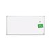 Earth Dry Erase Board White/Silver 48 x 96