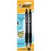 Bic Velocity Gel Retractable Pen Black 2 ea (Pack of 4)