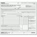 Bill Of Lading Short Form Three-Part Carbonless 7 X 8.5 1/page 50 Forms | Bundle of 5