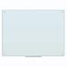 U Brands Glass Dry Erase Board 48 x 36 Whiteboard Frosted WhiteSurface 121U
