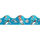 Cat In The Hat Blue Deco Trim - Pack of 6