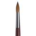 Da Vinci Kolinsky Red Oil Sable Brush - Round Long Handle Size 30