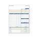 Snap-Off Job Invoice Form 8 1/2 x 11 5/8 Three-Part Carbonless 50 Forms