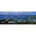 Panoramic Images PPI107481L High angle view of buildings at the waterfront Gibbs Hill Lighthouse Bermuda Poster Print by Panoramic Images - 36 x 12