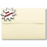 Ivory A1 Envelopes 25 Pack for 3 3/8 X 4 7/8 Response Cards Invitations Announcements Showers Weddings from The Envelope Gallery