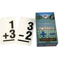 Learning Advantage Double-Value Vertical Flash Cards Addition & Subtraction Set (90 Pieces)