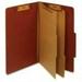 2Pc Legal Classification Folders With Divider