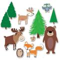 Creative Teaching Press Jumbo Woodland Friends Bulletin Board Set 12 Pieces