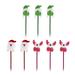 Frcolor Christmas Pen Pens Cartoon Holiday Rollerball Santa Ballpoint Party Claus Xmas Roller Favors Supplies Writing Pens