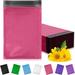 Poly Mailers 9 x 12 in. 1000 Pack of Hot Pink 2 Mil Polyethylene Shipping Envelopes for Clothing. Self Sealing Poly Shipping Bags. Waterproof Poly Bags for Shipping