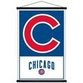 MLB Chicago Cubs - Logo 22 Wall Poster with Magnetic Frame 22.375 x 34