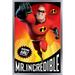 Disney Pixar The Incredibles - Mr. Incredible Wall Poster 14.725 x 22.375 Framed