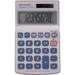 Sharp Calculators EL-240SAB 8-Digit Handheld Calculator 3-Key Memory Sign Change Auto Power Off - 8 Digits - LCD - Battery/Solar Powered - 1 - LR1130 - 0.7 x 2.8 x 4.6 - Gray Blue - 1 Each
