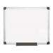 Bi-Silque Visual Communication Products MA0307170 Value Lacquered Steel Magnetic Dry Erase Board 24 x 36 White