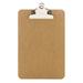 BAZIC Wood Clipboard Memo Size 9 x 6 w/Sturdy Spring Clip Board 1-Pack