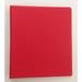 RED 3-Ring 2 View Binder 8.5 x 11 Vinyl Inside Pockets Mfd by Samsill - Pack of 6