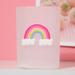 DraggmePartty Cute Transparent Pen Holder Desktop Storage Box Student Pencil Box Stationery Organizer