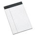 NSN 5 x 8 in. 1 Dozen Perforated Legal Ruled Pad White - 50 Sheets