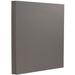 JAM Paper & Envelope Cardstock 8.5 x 11 130lb Dark Gray 25 per Pack