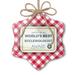 Christmas Ornament Worlds Best Ecclesiologist Certificate Award Red plaid Neonblond