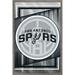 NBA San Antonio Spurs - Logo 17 Wall Poster 14.725 x 22.375 Framed