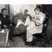 Hine: Home Industry 1910. /Nfamily Of Garment Sewers Working From Their Tenement Home In New York City. Photograph By Lewis Hine 1910. Poster Print by (18 x 24)