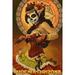 Phoenix Arizona Day of the Dead Marionettes (16x24 Giclee Gallery Art Print Vivid Textured Wall Decor)