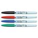 Vis-A-Vis Wet Erase Marker Fine Bullet Tip Assorted Colors 4/set