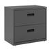 Hirsh 30 inch Wide 2 Drawer Lateral File Cabinet for Home or Office Charcoal