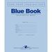 Roaring Spring Blue Book 8-sheet Exam Booklet - 8 Sheets - 16 Pages - Stapled/Glued Red Margin - 15 lb Basis Weight - 7 x 8 1/2 - White Paper - Blue Cover - Flexible Cover - | Bundle of 10 Packs