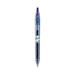 B2p Bottle-2-Pen Recycled Gel Pen Retractable Fine 0.7 Mm Purple Ink Translucent Blue Barrel | Bundle of 2 Dozen