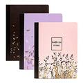 Pukka Pad Rochelle & Jess Composition Notebooks 7.5 x 9.75 College Ruled 70 Sheets Assorted Colors