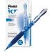 Pentel Icy Mechanical Pencil #2 Lead - 0.7 mm Lead Diameter - Refillable - Blue Barrel - 12 / Dozen