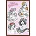 Disney Princess - Sketch Wall Poster 14.725 x 22.375 Framed