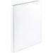 Samsill Economy 1/2 View Ring Binder - 1/2 Binder Capacity - Round Ring Fastener(s) - Polypropylene Chipboard - White - Recycled - Durable Clear O | Bundle of 2 Cartons