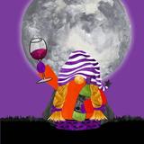 Gnomes of Halloween VI-Wine by Tara Reed (24 x 24)