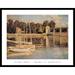 Bridge At Argenteuil - Claude Monet Laminated & Framed Poster (14 x 11)