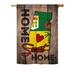 Ornament Collection - Canada Provinces Saskatchewan Home Sweet Home Flags of the World - Everyday Canada Provinces Impressions Decorative Vertical House Flag 28 x 40 Printed In USA