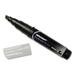 AbilityOne 7520012943791 SKILCRAFT Dry Erase Marker Broad Chisel Tip Black Dozen Each