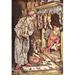 The Night before Christmas 1931 Santa & Stockings Poster Print by Arthur Rackham (24 x 36)