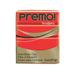 Premo Premium Polymer Clay cadmium red hue 2 oz. (pack of 5)
